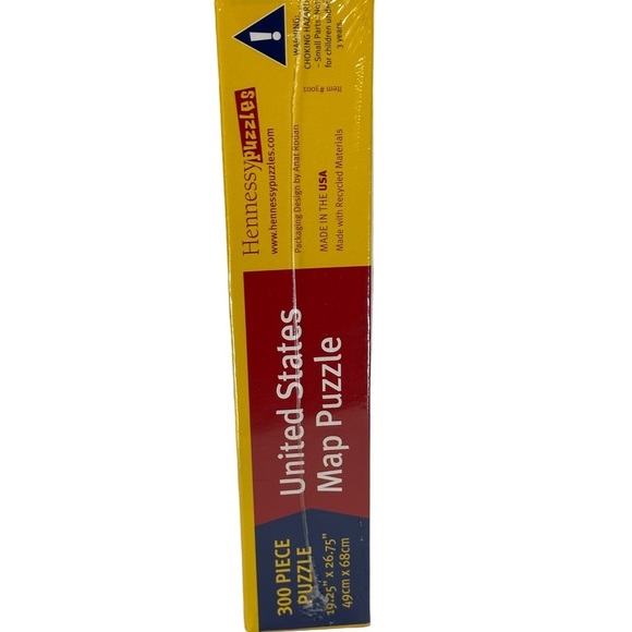 Hennessy Puzzles United States 300 Pieces 19.25" x 26.75" - Picture 5 of 5